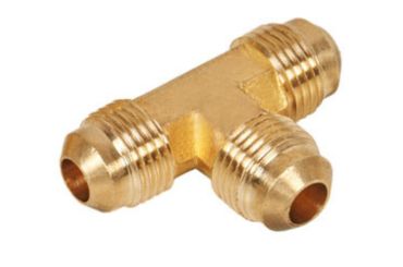 Brass Tee Union